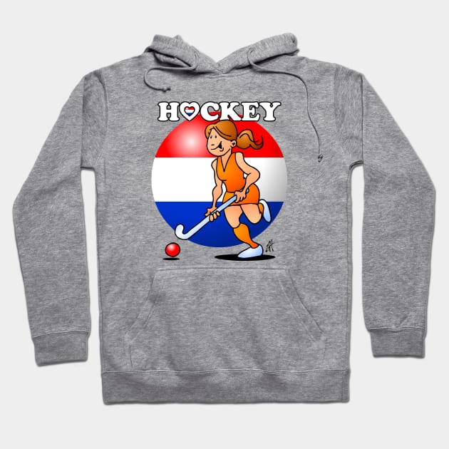 Dutch women's hockey team Hoodie by Cardvibes